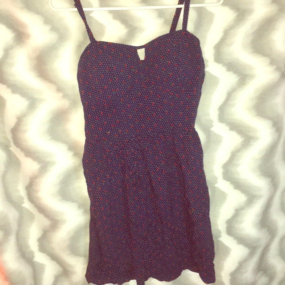 Juniors L spaghetti strap mini dress